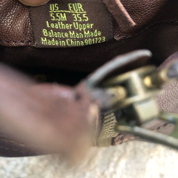 Sam Edelman Women's 5.5M Brown Leather Fringe Ankle Boots Western Booties - Picture 12 of 12